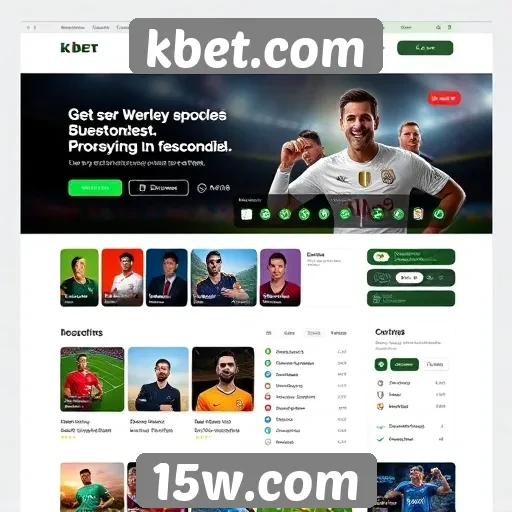 Acessibilidade e design responsivo no site Kbet.com
